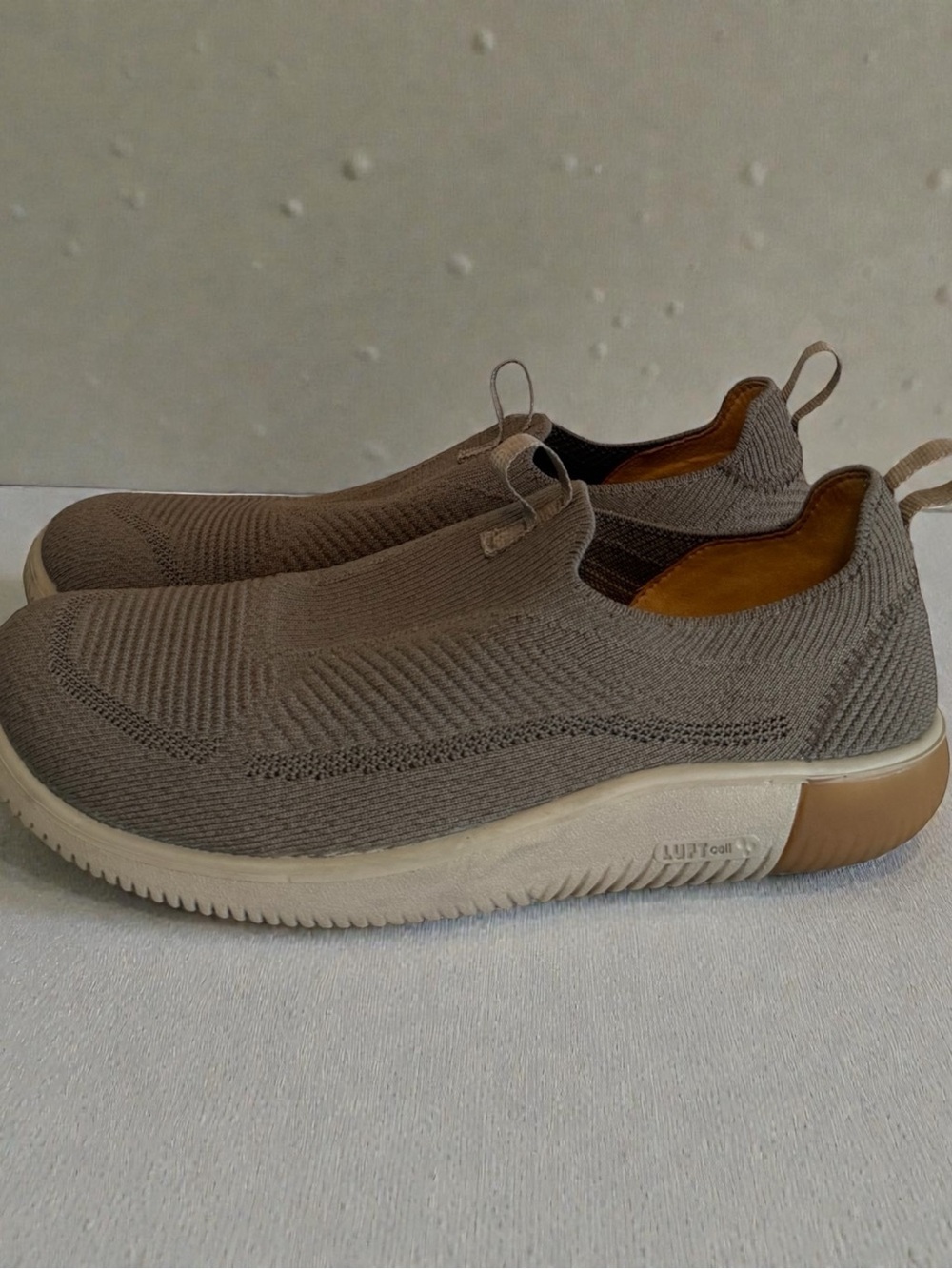 KEEN KNX Knit Men's Slip-On Shoes Size 11 Grey Brindle 1030084